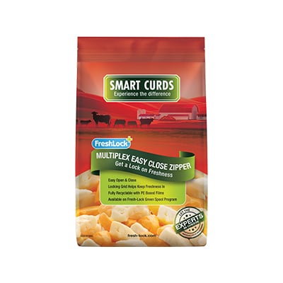 smart curds flexible package