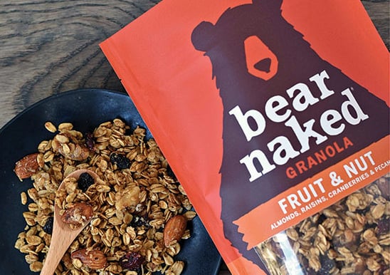 bear naked sustainable flexible package