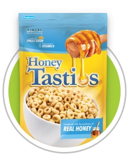 honey tastios flexible packaging