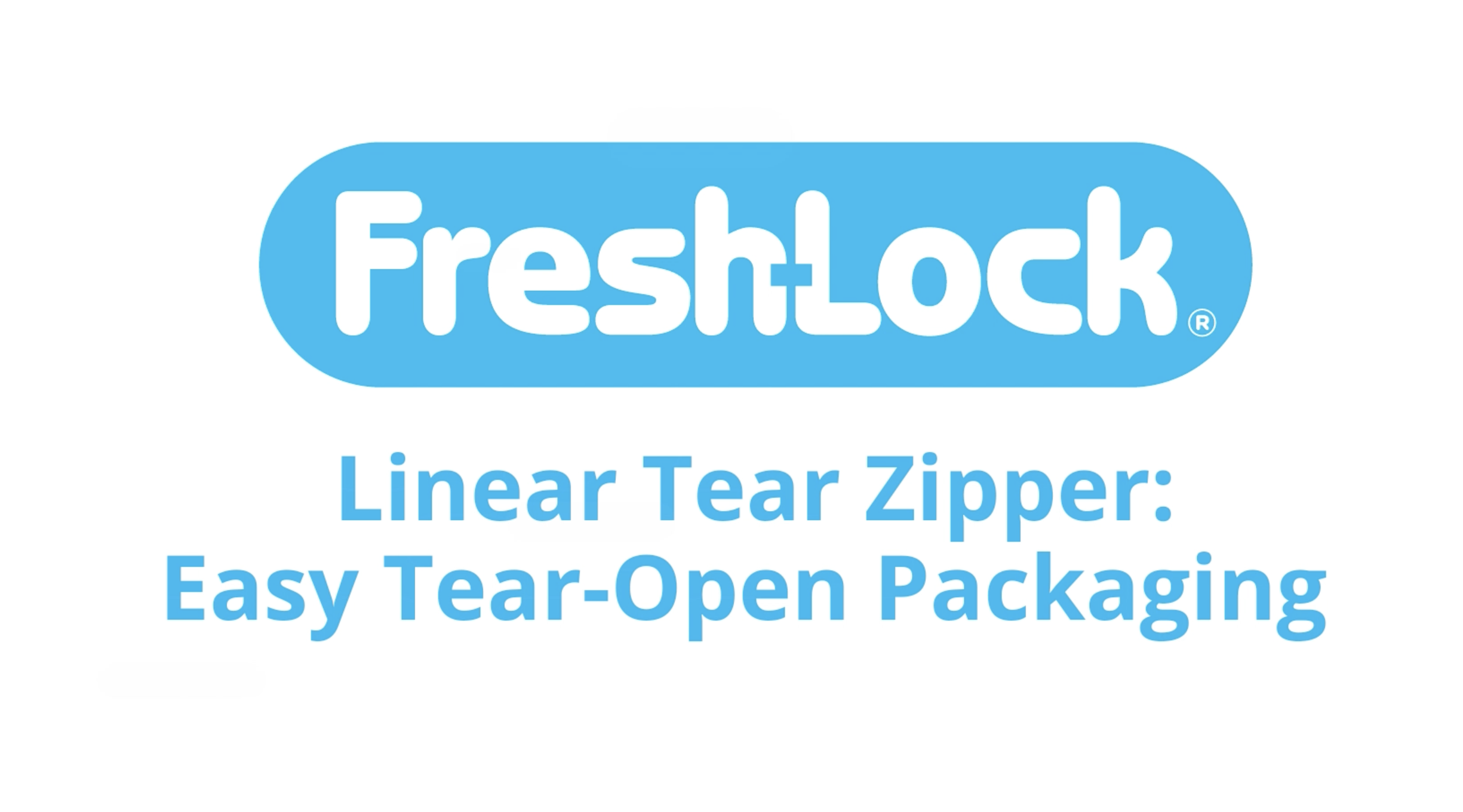 Linear Tear Zipper: Easy Tear-Open Packaging
