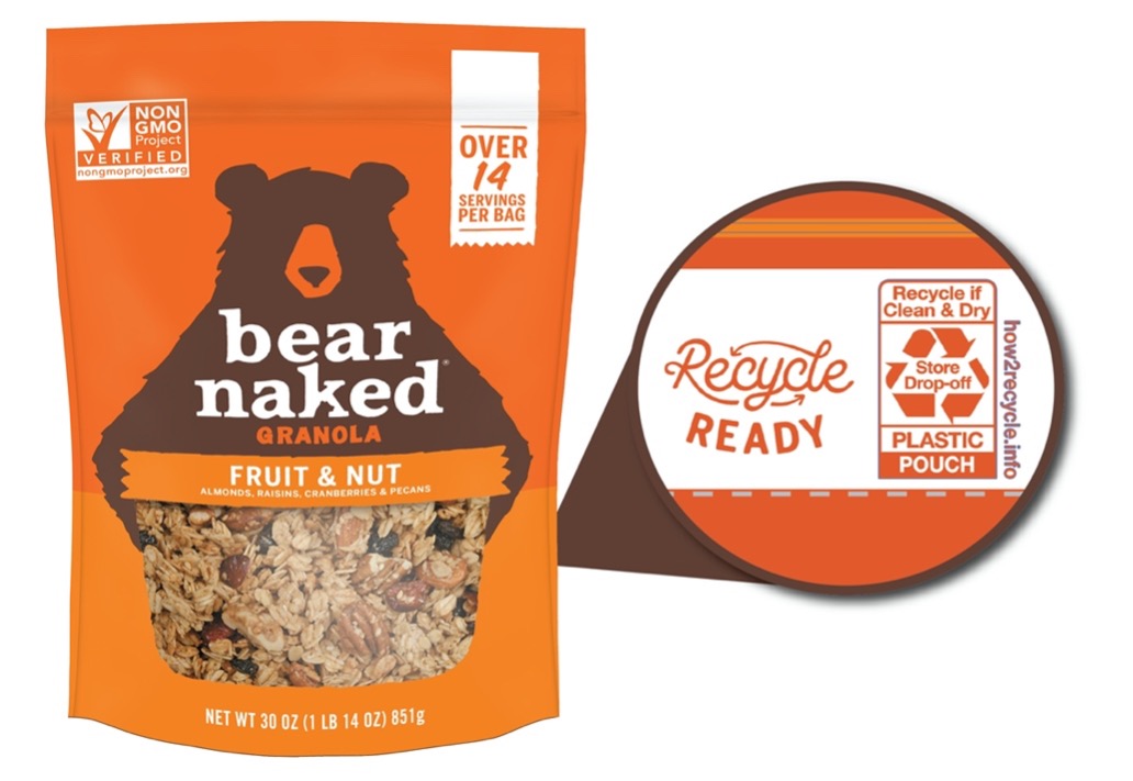 Kellogg's sustainable Bear Naked granola