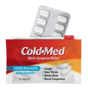 cold med child-resistant flexible pouch