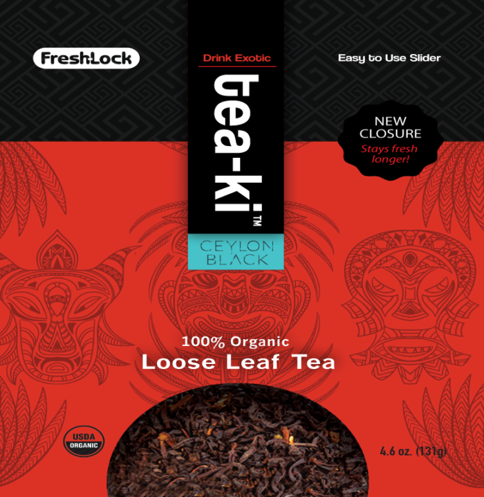 loose leaf tea slider packaging