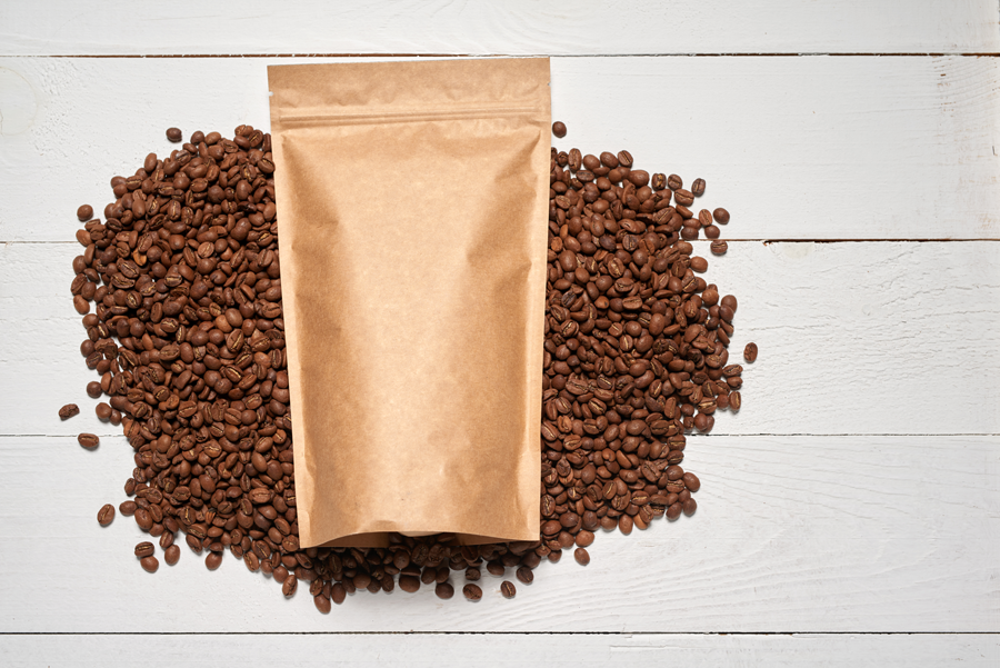coffee bean packaging
