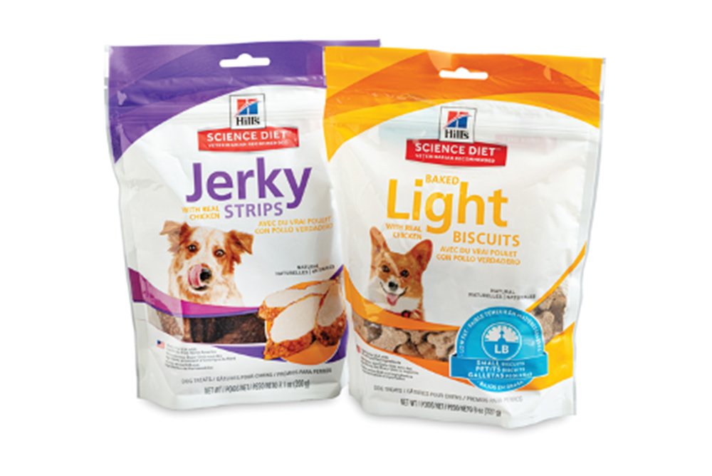 recloseable dog food packaging