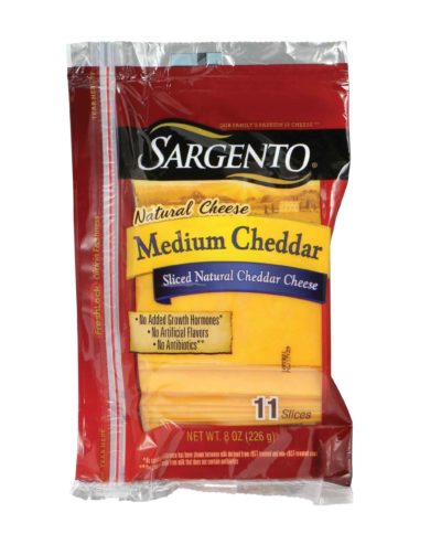 Sargento Sliced Cheese Packaging